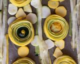 Une image de l'étape 3 de Tartelettes aux deux courgettes, citron et pavot bleu - sans gluten - sans lactose.