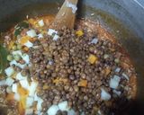 Foto del paso 3 de la receta: Guiso de arroz con lentejas súper exprés.🤗👩🏼‍🍳
