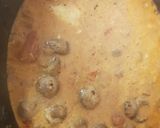A picture of step 10 of My Slow cooked chicken Breasts and Button Mushrooms,😀.