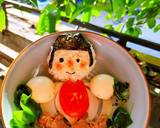 Hình bước làm 2 của món Cơm bento: Bé yêu (Bò xào cải thìa hành tây)