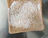 A picture of step 3 of Veg toast.