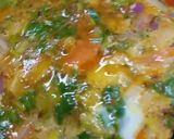 A picture of step 4 of Simple Omelet with Lacha Paratha n Tea.