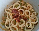 Foto del paso 11 de la receta: Arroz meloso con vieiras, langostinos y calamar