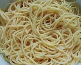 Gambar langkah 1 resipi Spaghetti Tomyam.
