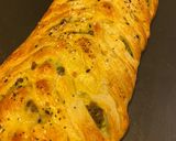 A picture of step 9 of Everything Bagel Beef Broccoli Braid.