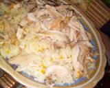 صورة لخطوة 4 من وصفة أرز بالجزر والدجاج في الفرن