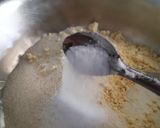 A picture of step 2 of Dhokla chat chatore.
