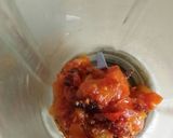 A picture of step 3 of Mutton kyola karahai.