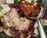 A picture of step 6 of Honey chilli potato.