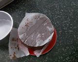 A picture of step 9 of Ragi Chocolate Cake with Walnut Crunch.