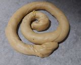 A picture of step 9 of Lemon and Anise Ensaimada with Pastry Cream.