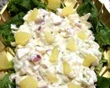 A picture of step 3 of Hawaiian salad.