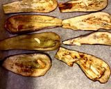 Une image de l'étape 1 de Chips d’aubergine d’été.