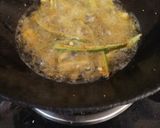 A picture of step 4 of Bhindi Fry /Kurkuri bhindi.