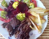 Foto del paso 5 de la receta: Ensalada de betarraga con bistekc