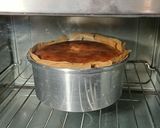 Foto langkah ke 6 dari resep Ubi Ungu Burnt Cheesecake.