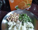 A picture of step 1 of Multi grain khichdi.