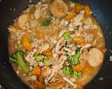 Foto langkah ke 5 dari resep Sapo Tahu Jamur Shimeji.