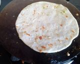 A picture of step 2 of Layered paratha.