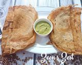 A picture of step 5 of Kala Chana/Black Chickpeas Dosas.