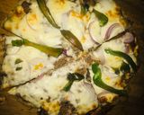 A picture of step 5 of Double cheese pizza.