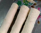 Foto langkah ke 4 dari resep Roti gulung bayam sosis.
