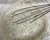 A picture of step 6 of Eggless Lemon Poppy Seed Muffins.