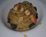 Foto del paso 4 de la receta: Espaguetis con langostinos y anchoas