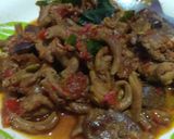 Foto langkah ke 5 dari resep Usus dan ati ampela pedas manis.