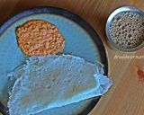 A picture of step 3 of Neer Dosa.