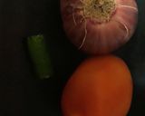 A picture of step 1 of Green Moongal dal.