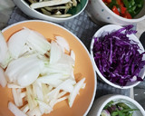 Foto del paso 1 de la receta: Fideos con salteado de vegetales