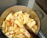 A picture of step 2 of Bananas #my style#Author Marathani#4weekchallenge.