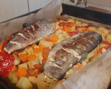Sült pisztráng..🥰 recept fázis 1 fotója