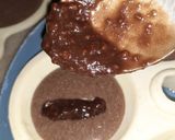 A picture of step 5 of Chocolate idli.