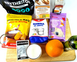 Foto del paso 1 de la receta Bizcocho vegano de naranja {sin azúcar ni gluten}