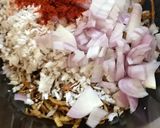 A picture of step 2 of Elephant Yam Suran Salad Koshambiri.