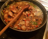 Foto del paso 5 de la receta: Arroz con verduras y pollo al horno