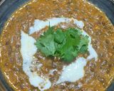 A picture of step 5 of Dal Makhani.