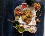 A picture of step 9 of Crispy macaroni bhel.