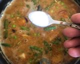 A picture of step 8 of Bisi bele bath.