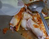 Foto langkah ke 4 dari resep Gulai Cumi Isi Tahu.