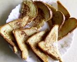 A picture of step 5 of French toast.