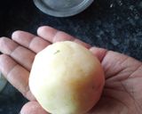A picture of step 3 of Khopra patties.