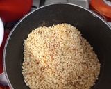 Tarhonyás hús (sertés pörkölttel lecsóval) recept fázis 7 fotója