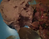A picture of step 5 of Mashed arrow roots #authormarathon #4weekschallenge.