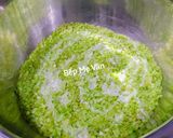 Hình bước làm 4 của món Cốm dẹp trộn dừa