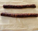 A picture of step 3 of Almond and date roll.