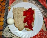 Foto del paso 3 de la receta: Almuerzo/Merienda integral con pimientos asados