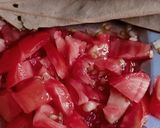 A picture of step 1 of Niramish Bandhakopir Dalna / Bengali Canbage.